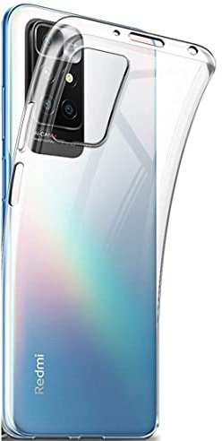 Captor Coque Xiaomi Redmi 10 Transparente en TPU Souple et Silicone Flexible, Protection Chocs, Absorption des Chocs, Anti-Jaunissement pour Coque Xiaomi Redmi 10