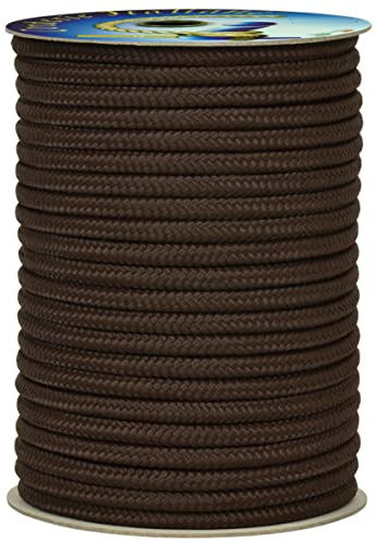 Corderie Italiane 006076544 Trenza Polipropileno marrón Oscuro 5 mm – 100 m
