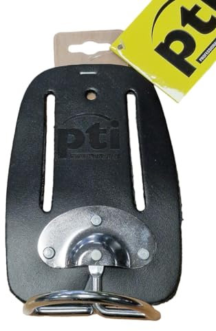 PTI Hammer Holder Tool Belt, Swivel Holster, Hammer Loop Fit Up to 3 Tool Belt, Holstery, Compatible with Claw Hammer, Hatchet and Mallet, Used By Carpenters, Builders, Scaffolding, Electricians