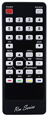 RM-Series Replacement Remote Control Compatible for Orbitsound T12v3 Soundbar