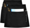 Yoosso 2 Stück Kellnerschürze, 50 x 32,5cm Kellner Schürze Schwarz Taillenschürze Vorbinder Schürzen mit 3 Taschen Unisex für Cafe Küche Restaurant Bar