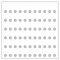 66er Inlay für IKEA SANNAHED Rahmen 35 x 35 Designed für Lego® minifiguren Platz für 66 Figuren