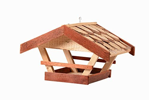 GaGaDumi Vogelfütterer Vogelhaus aus Holz (K01)