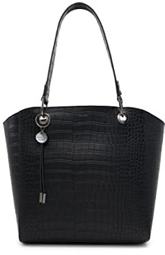 ALDO Damen Marcelinee Tragetasche, Anderes Schwarz (Other Black)