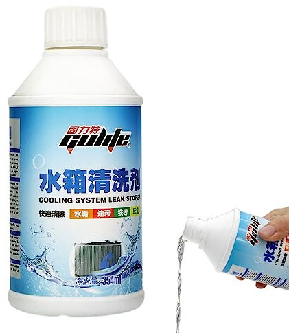 Car Radiator Rust Remover | Radiator Cleaning Fluid,Radiator Flush 354ml Car Cleaner, Removes Rust Scale Deposits for Auto Cooling System Maintenance Zorq