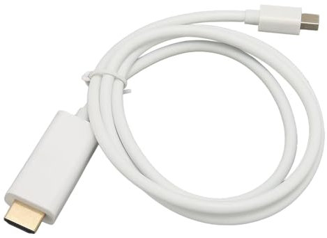 Cable Mini DisplayPort a HDMI, Cable Profesional Mini DP a HDMI para Monitor Proyector Blanco (3m)