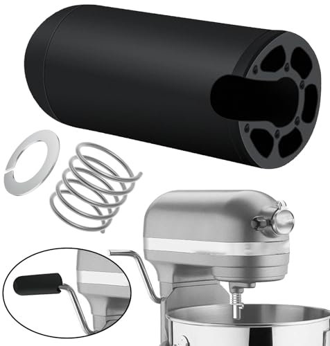 Comfy Grip for KitchenAid Stand Mixers Bare Metal Handle, Fits Model 5 Plus Bowl-Lift, 5Qt, 8Qt Bowl-Lift, Black