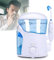 Kit elettrico for il risciacquo dei seni nasali for lavaggio nasale Neti Pot, con quattro beccucci, sistema di irrigazione dei seni nasali, for alleviare i seni e le allergie for adulti e bambini