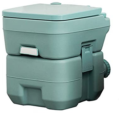 Tragbare Mobile Spültoilette – perfekt für den Einsatz im Freien und auf Reisen (blau)