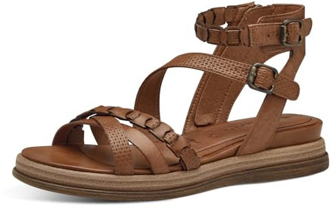 Tamaris Femme 1-28210-44 Sandales, Marron Cognac, 41 EU