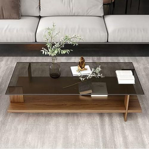 Table basse en verre trempé,Table basse en verre trempé salon maison idées de table à thé,Table basse en verre trempé salon nouveau ménage table à thé en bois massif petit appartement table basse tabl