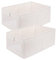 XIKAYA Cajas de almacenamiento para armario,Cubo de almacenamiento plegable de tela con ventana transparente,caja plegable,para ropa,juguetes,ropa,libros(2 piezas/set)