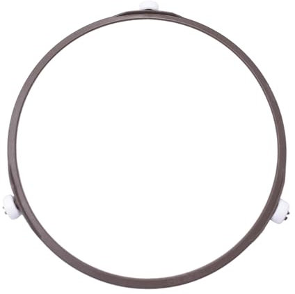 Anillo giratorio para horno microondas de 7 pulgadas, soporte de bandeja de vidrio medio, soporte de repuesto para rodillo interior (222mm-242mm)
