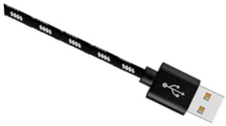 CAXUSD Knitted 3m Micro Usb Cable for Mi More Sturdy Easy to Use Data/charging Cable