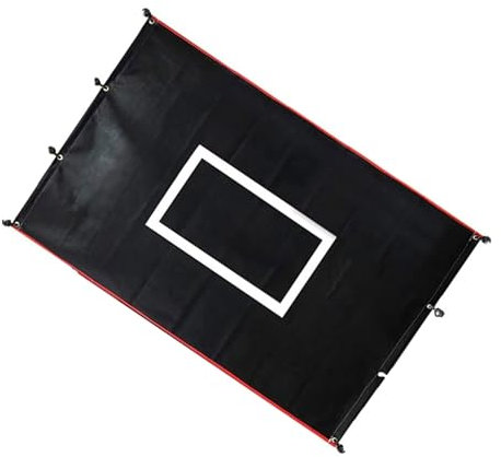 Tmboryuu Heavy Duty Baseball Batting Cage Backstop Wear Resistant Baseball Pitching Ziele Softball Backstop Für Training