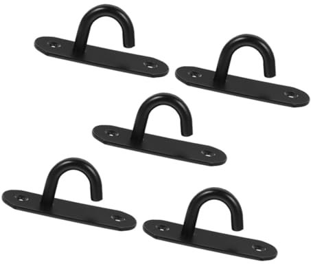 Abaodam 5 Stück Große Deckenhaken Haken Wandanker Für Widerstandsbänder Aerial Hoop Sprossenwand Für Übungen Widerstandsbänder Für Klimmzüge Übungsbänder Elastisches Band