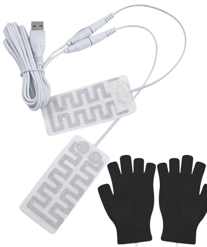 USB-Heizmatte - Tragbare elektrische Heizmatte, schnelle und stabile Heizung, flexible Struktur mit abnehmbarem Kabel | für Handschuhe, elektronische Geräte, Verwendung in u