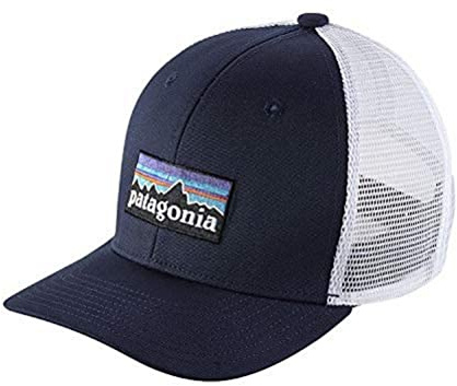 Patagonia Kinder Kids' Trucker Hat Hut Mit Visier, P-6 Logo: Marineblau, Einheitsgröße EU