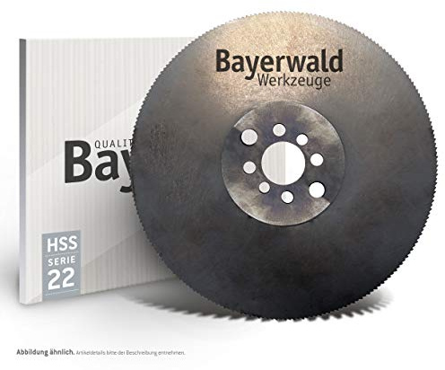 Serie 15.22 - Bayerwald - HSS Kreissägeblatt Ø 250 mm x 32 mm x 160 Z| dampfbehandelt, für Edelstahlbearbeitung