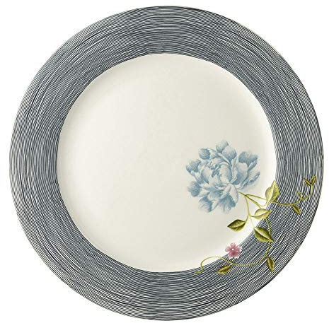 Laura Ashley Heritage Collectables - Midnight Pinstripe 30cm Plate
