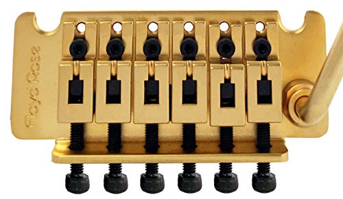 Floyd Rose Nicht-Feinstimmer, Tremolo-System (R3, Satin Gold)
