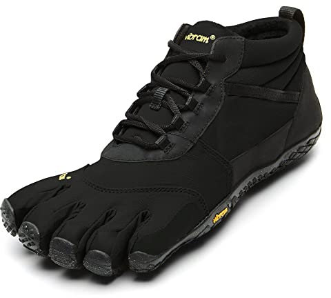 Vibram Men's V-Trek Black Insulated Hiking Shoe, Black, 9.5-10