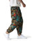 MakingDa Herren-Jogginghose aus Baumwolle mit elastischem Bund, Paisley bedruckter, Hippie-Stil Weite Beinhose, Lockere Passform, bequem für Strand, Spazierengehen, Laufen und Joggen-6-3XL