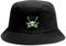 WANHONGYUE One Piece Monkey D Luffy Anime Bucket Hat Chapeau de Seau Unisexe Anti-UV Chapeau de Soleil de Plage Eté Pliables Chapeaux de Pêcheur Bob Bonnet Noir/19