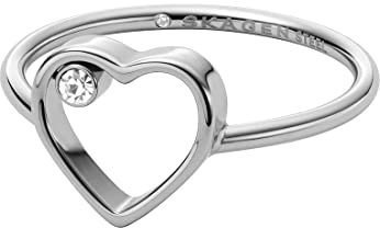 Skagen - ELIN Ring Silberfarbener Edelstahl für Damen SKJ1546040;6.5