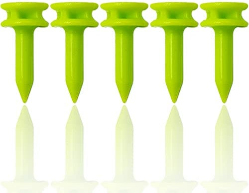 SZXMDKH Golf Tees Plastic, 25MM Small Green Golf Tees (100 Pcs)