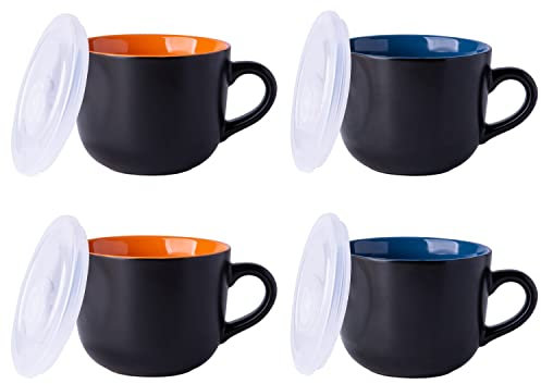 GBHOME GSM202BO Suppentassen mit Deckel, 680 ml