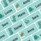My Nametags® Award-Winning Name Stickers for Clothes & Items | 56 No-Iron, Washable Stick-On Tags for Babies, Kids & Adults | Dinosaur Stickers (Green)