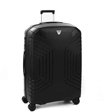 Roncato YPSILON 4.0 Großer Koffer 78 cm Erweiterbar - Schwarz
