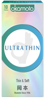 Okamoto OK Ultra Thin Kondome, 10 Stück