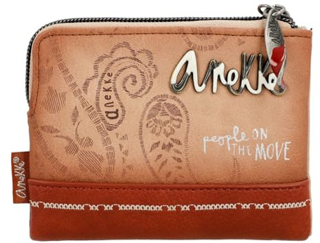 Anekke Peace & Love Flowers RFID Wallet S Multicolor