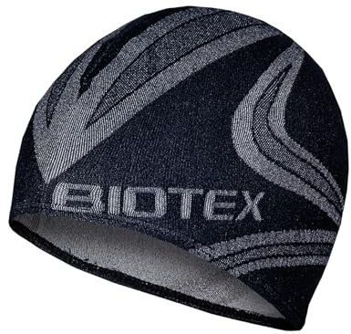 BIOTEX Sottocasco Limitless Unisex, Protezione dal Freddo, Ideale per Ciclismo e Mountain Bike, Nero