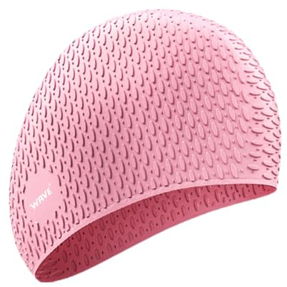 Lin’s Liliana Modische Badekappe für Damen und Herren -Silicone Particle Water Drop Swimming Cap Waterproof and Non-Stretching - Unisex
