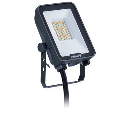Philips, Flutlicht LED All-in-One 10W, 1200lm 3000/4000/6500K IP65 Fluter Aussenbereich Hofstrahler Aussen Wasserdicht Scheinwerfer 230v, led ip65 Floodlight Variabler Lichtfarbe