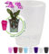Happyplants ORCHIDEA Clear Self-Watering Orchid Pot Flower Planter With Water Level Indicator Water Reserve And Drainage Holes (Transparent, Ø12.5CM - 1.3L)