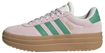 adidas VL Court Bold Shoes, Sneakers Donna, Trasparente Rosa Court Green Core Bianco, 36 EU