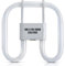 LevoLutz 16W 4 Pin 2D Light Bulb, Square GR10Q White 3500K Compact Fluorescent Lamp, Energy Saving CFL, for Bathroom, Home, Offices, Flat Butterfly for Flush Ceiling Light.