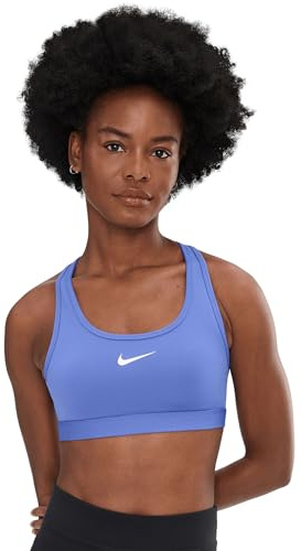 NIKE Damen W Nk Swsh Med SPT Bra Sports Bra (1er Pack)