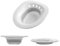 FROLDDRW Bidet Bidet Bidet Pieghevole Bidet Vasca da Bagno Come Inserto WC Pieghevole per WC Universale e Sedile WC(Silver)