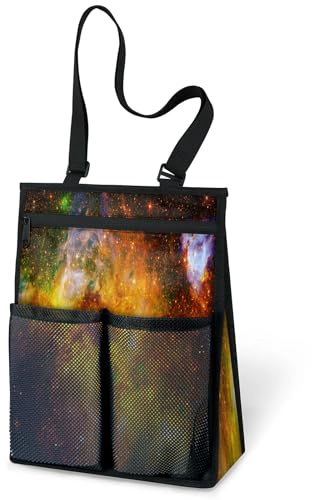 Deep Space In Galaxy Duschtasche, tragbar, Galaxie-Design, Tragetasche, Dusch-Caddy, Taschen, zum Aufhängen, Kulturbeutel, Organizer für Reisen, Fitnessstudio, Camping, Strand, Badezimmer, Schlafsaal