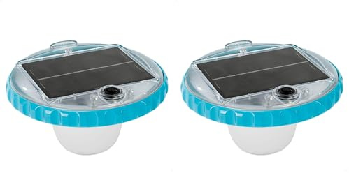 Intex lampe flottante solaire multicolore (Lot de 2)