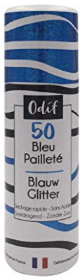 Odif - Vernis Pailleté Bleu en spray - 125ml