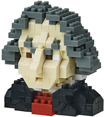 nanoblock NBCC-058 NBC C058 Beethoven Spielzeug, Mehrfarbig