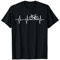 Rennrad Fahrrad Biker Triathlon Radsportler - Herzrhythmus T-Shirt