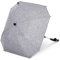 ABC Design Universal Sonnenschirm Sunny – für Kinderwagen und Buggy – UV-Schutz 50+ – Universalhalterung für Rund- und Ovalrohre – Farbe: graphite grey