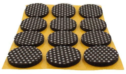 Lifeswonderful - 60 Stück - rutschfeste Selbstklebende 25mm Filzpads für Sofas, Betten, Tische und andere Anwendungen